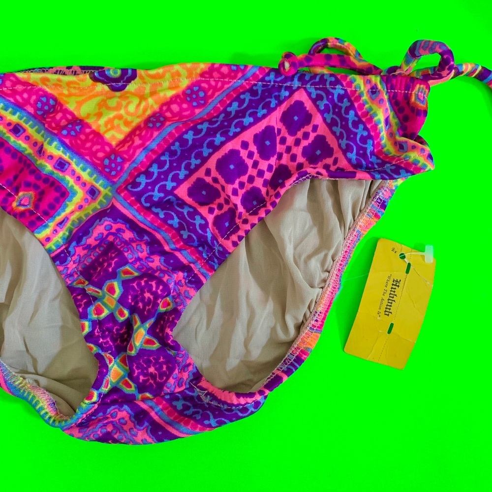 Deadstock 60s psychedelic bikini bottoms XS
